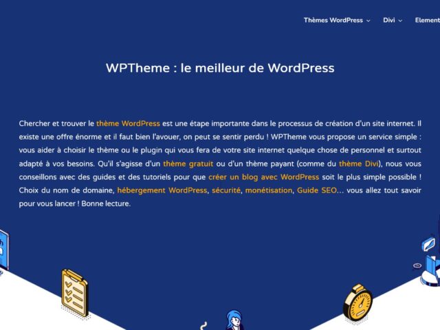 WP Thème