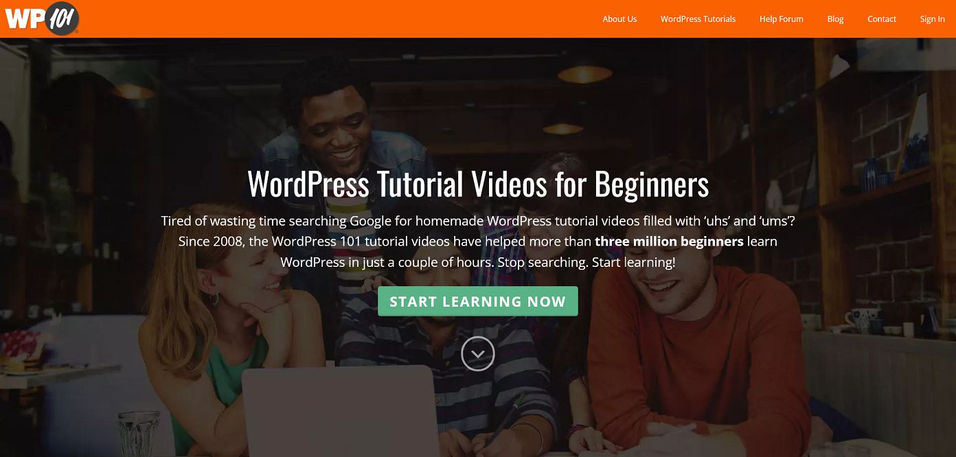 WP 101 WordPress Tutorial Videos