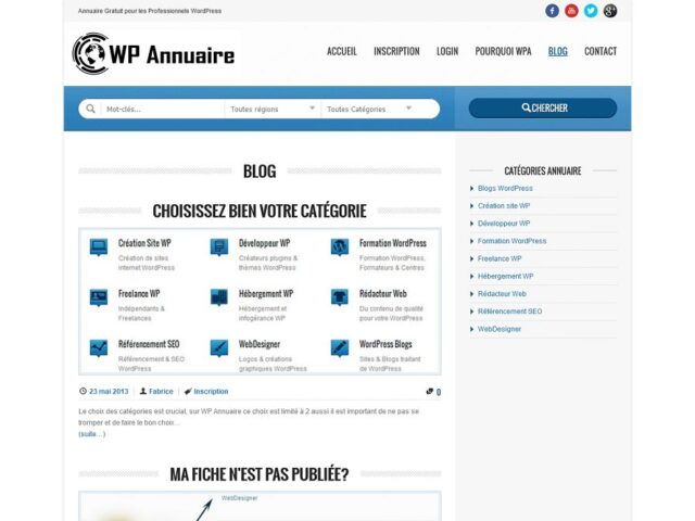 WP Annuaire