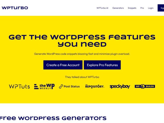 WPTurbo