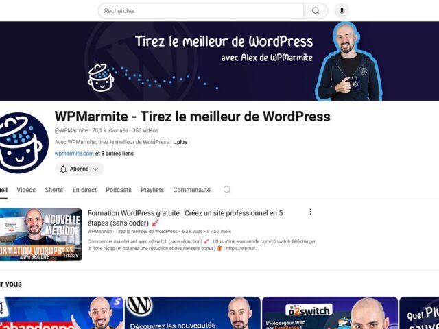 Tirez le meilleur de WordPress