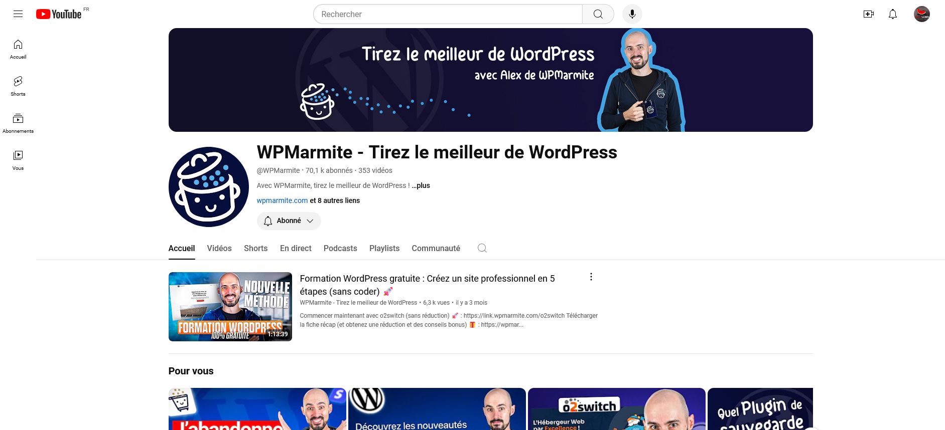 WP Marmite - Youtube