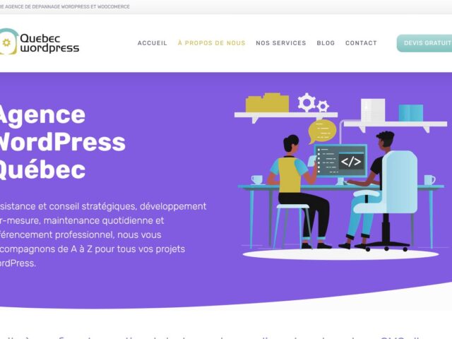 Québec WordPress