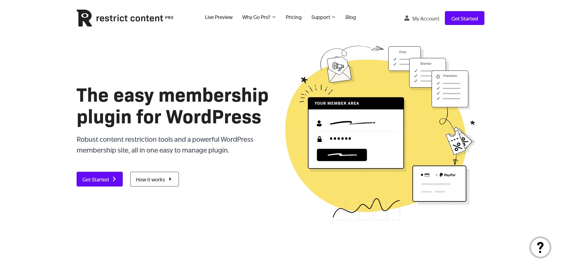 Restrict Content Pro