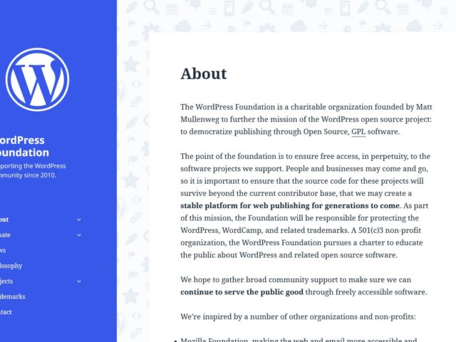 Fondation WordPress