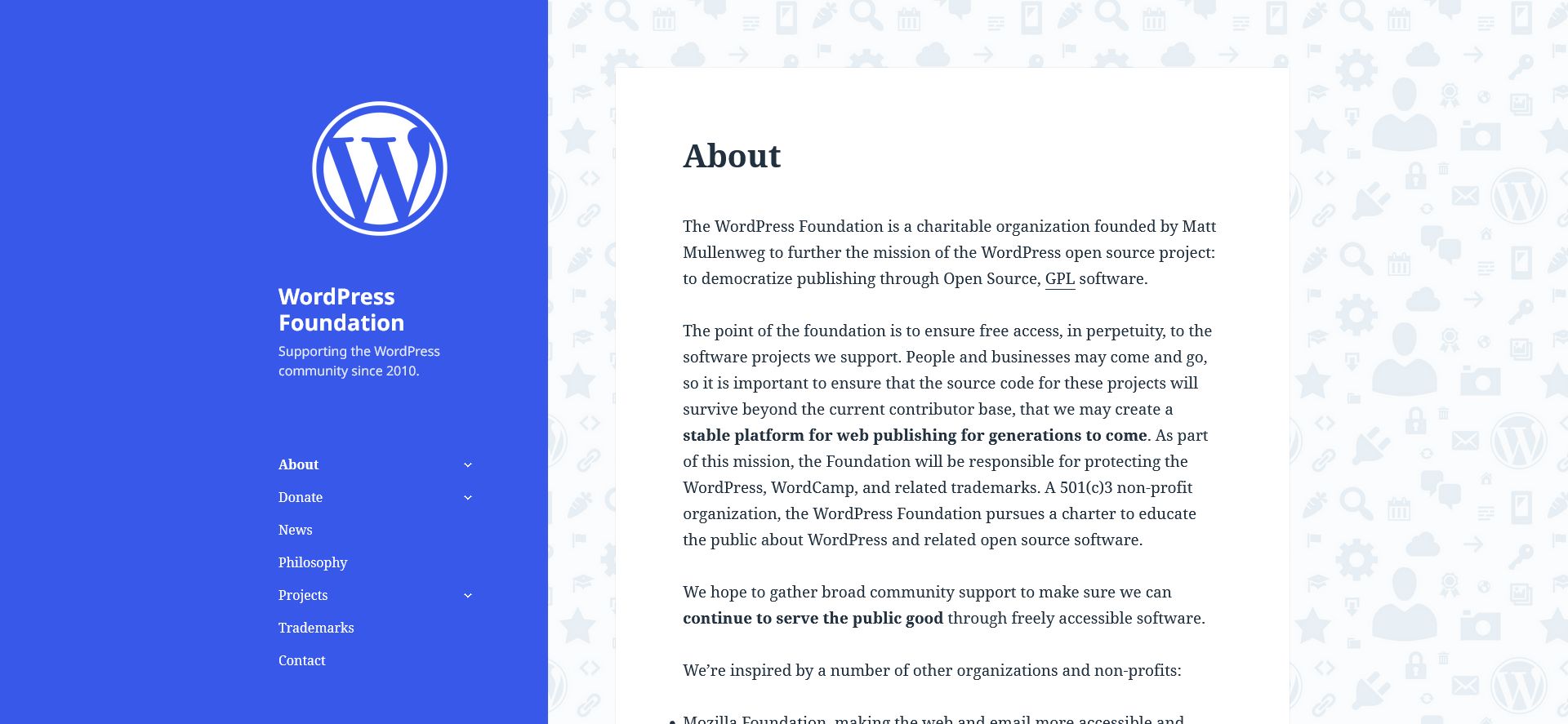Fondation WordPress