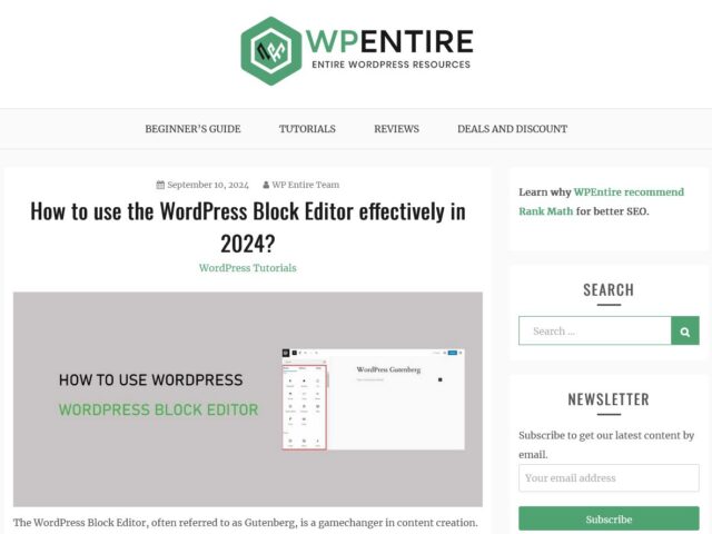 WP Entire